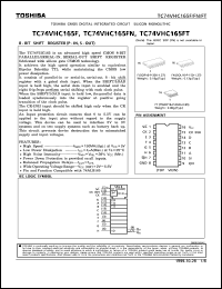 Click here to download TC74VHC165FN Datasheet