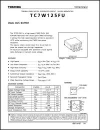 Click here to download TC7W125 Datasheet