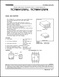Click here to download TC7WH125FU Datasheet