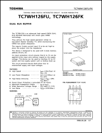 Click here to download TC7WH126FK Datasheet