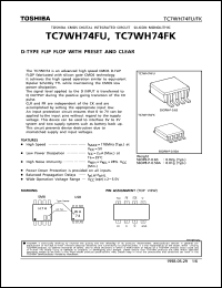Click here to download TC7WH74 Datasheet