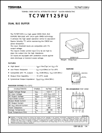 Click here to download TC7WT125FU Datasheet