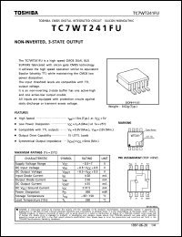 Click here to download TC7WT241FU Datasheet