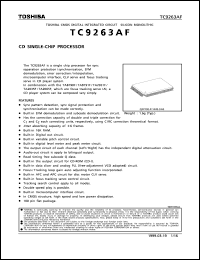 Click here to download TC9263AF Datasheet