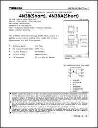 Click here to download 4N38 Datasheet