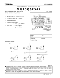 Click here to download MG15Q6ES42 Datasheet