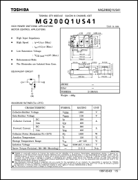 Click here to download MG200Q1US41 Datasheet