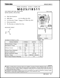 Click here to download MG25J1BS11 Datasheet