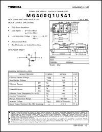 Click here to download MG400Q1US41 Datasheet
