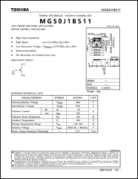 Click here to download MG50J1BS11 Datasheet