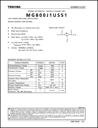Click here to download MG800J1US51 Datasheet