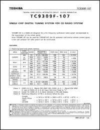 Click here to download TC9309F-107 Datasheet