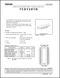 Click here to download TCD1201 Datasheet