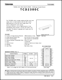 Click here to download TCD2300 Datasheet