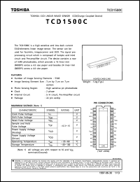Click here to download TCD1500C Datasheet
