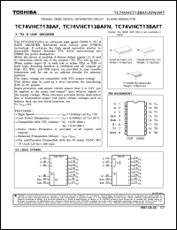 Click here to download TC74VHCT138AFT Datasheet