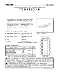 Click here to download TCD1252AP Datasheet
