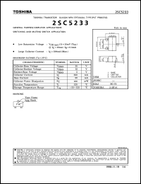 Click here to download 2SC5233 Datasheet