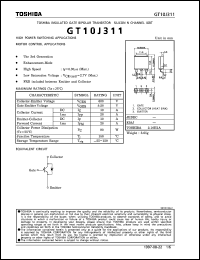 Click here to download GT10J311 Datasheet