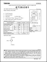 Click here to download GT20J301 Datasheet