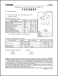 Click here to download 1SS385F Datasheet