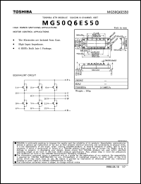 Click here to download MG50Q6ES50 Datasheet