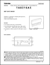 Click here to download TA8316AS Datasheet