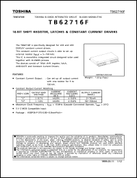 Click here to download TB62716F Datasheet