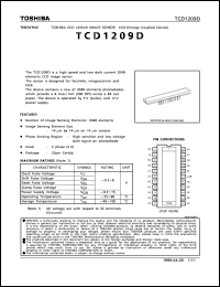 Click here to download TCD1209D Datasheet
