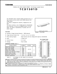 Click here to download TCD1501D Datasheet