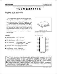 Click here to download TC7MB3244FK Datasheet