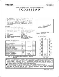 Click here to download TCD2553AD Datasheet