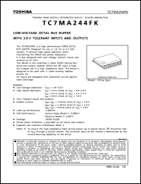 Click here to download TC7MA244FK Datasheet