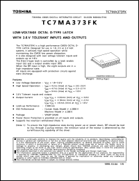 Click here to download TC7MA373FK Datasheet