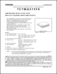 Click here to download TC7MA573FK Datasheet
