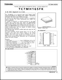 Click here to download TC7MH165FK Datasheet