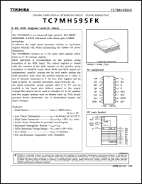 Click here to download TC7MH595FK Datasheet