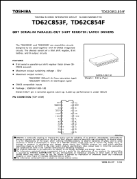 Click here to download TD62C854F Datasheet
