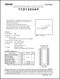 Click here to download TCD1304AP Datasheet