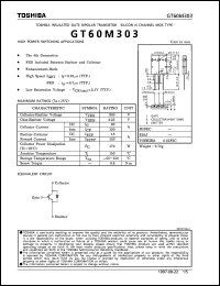Click here to download GT60M303 Datasheet