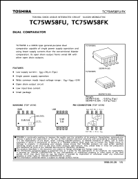 Click here to download TC75W58 Datasheet