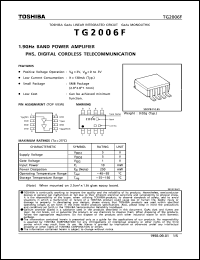 Click here to download TG2206F Datasheet