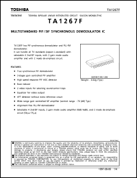Click here to download TA1267F Datasheet