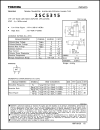 Click here to download 2SC5315 Datasheet
