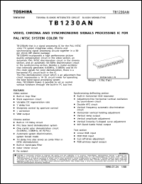 Click here to download TB1230AN Datasheet