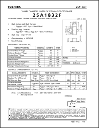 Click here to download 2SA1832F Datasheet