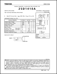 Click here to download 2SD1410A Datasheet