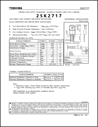 Click here to download 2SK2717 Datasheet