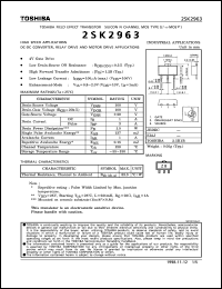 Click here to download 2SK2963 Datasheet