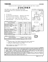 Click here to download 2SK2964 Datasheet